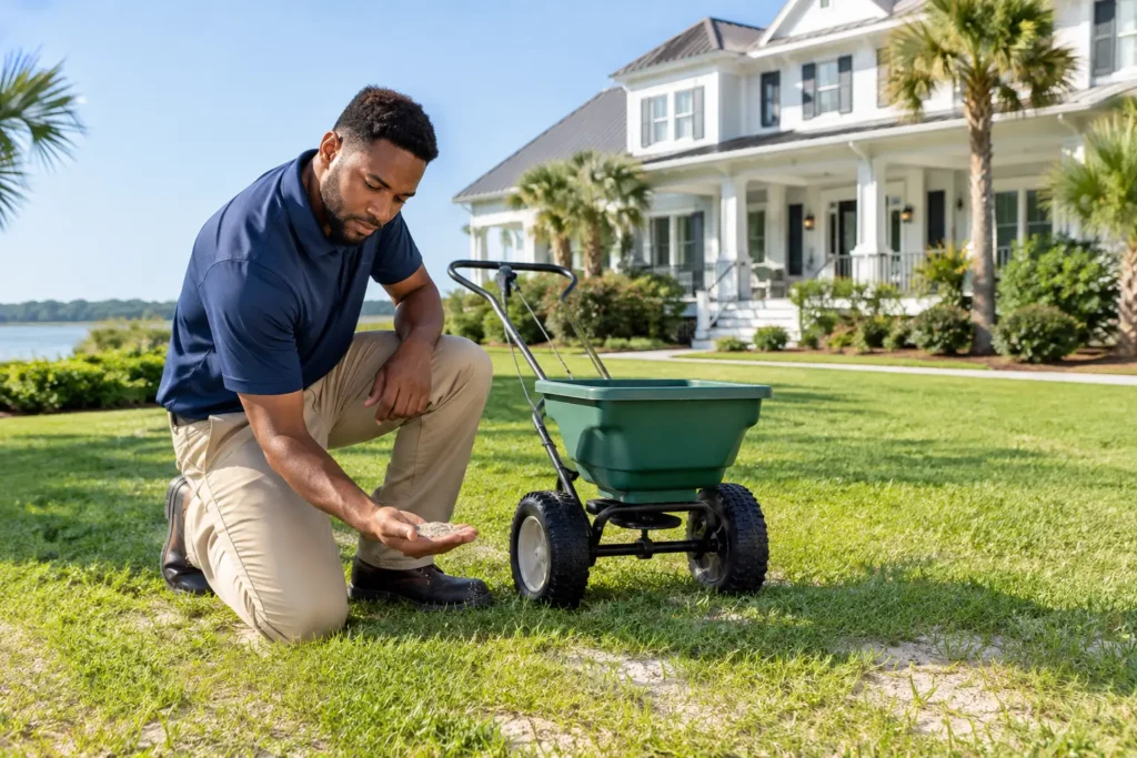 Best Fertilizers for Sandy Lawns in the Lowcountry