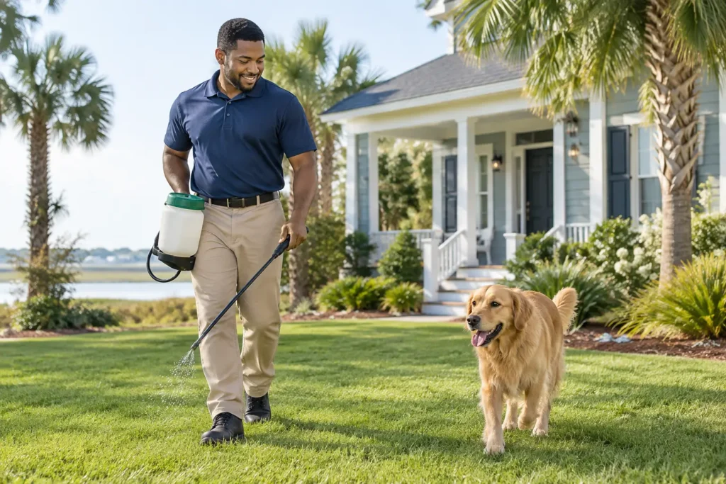 Best Pet Safe Lawn Treatments for Lowcountry Yards