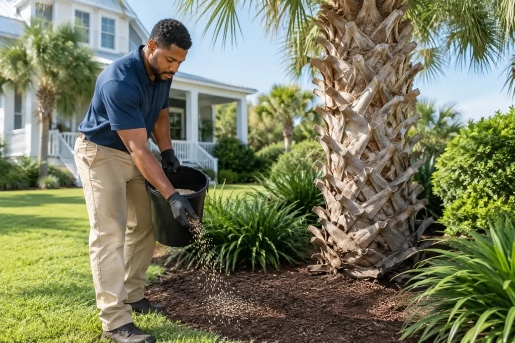 How to Fertilize Palm Trees in Coastal Carolina